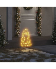 Décoration lumineuse arbre de Noël piquets 3 pcs 50 LED 30 cm | Mobilier & Déco
