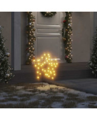 Décoration lumineuse étoile de Noël piquets 3 pcs 50 LED 29 cm | Mobilier & Déco