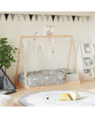 Cadre de lit pour enfant 70x140 cm bois de pin massif | Mobilier & Déco