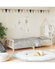 Cadre de lit pour enfants 90x200 cm bois de pin massif | Mobilier & Déco