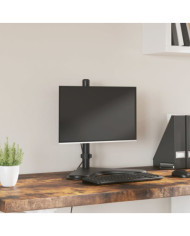 Support de moniteur noir acier VESA 75/100 mm | Mobilier & Déco