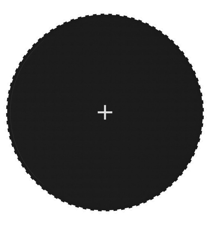 Tapis de saut Tissu Noir pour trampoline rond de 4,27 m | Mobilier & Déco