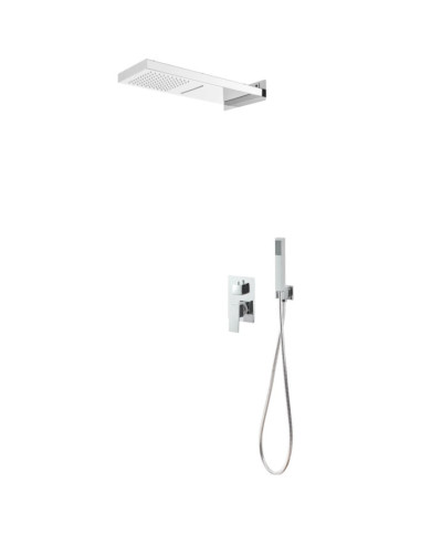 Système de douche Acier inoxydable 201 Argenté | Mobilier & Déco