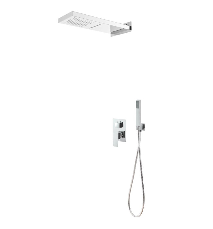 Système de douche Acier inoxydable 201 Argenté | Mobilier & Déco