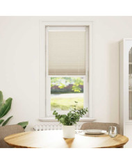 Store plissé 60x100 cm Crème | Mobilier & Déco