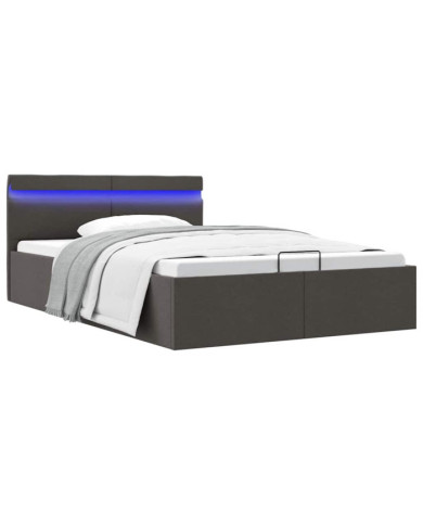 Cadre de lit à rangement hydraulique sans matelas 140x200 cm | Mobilier & Déco