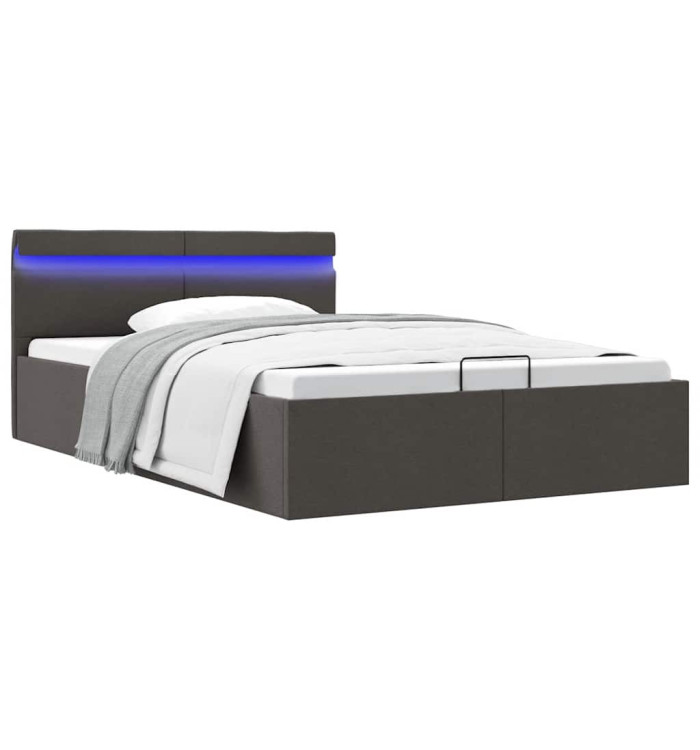 Cadre de lit à rangement hydraulique sans matelas 140x200 cm | Mobilier & Déco