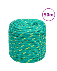 Corde de bateau Vert 16 mm 50 m Polypropylène | Mobilier & Déco