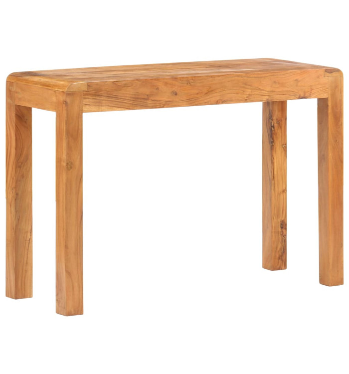 Table console 110x40x76cm Bois d'acacia massif et finition miel | Mobilier & Déco