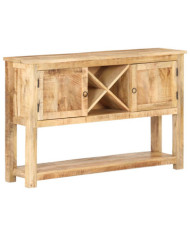 Buffet 120x30x76 cm Bois de manguier brut | Mobilier & Déco