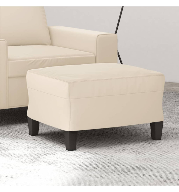 Repose-pied Beige 60x50x41 cm Tissu microfibre | Mobilier & Déco