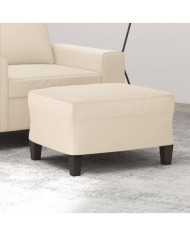 Repose-pied Beige 60x50x41 cm Tissu microfibre | Mobilier & Déco