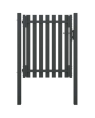Portail de clôture de jardin Acier 1x1,5 m Anthracite | Mobilier & Déco
