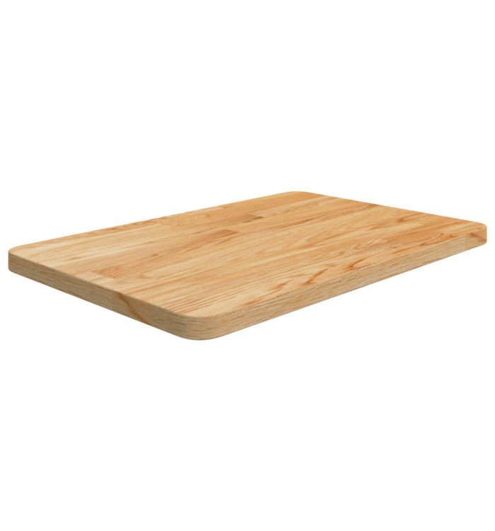 Comptoir de salle de bain Marron clair 60x40x2,5 cm Bois traité | Mobilier & Déco