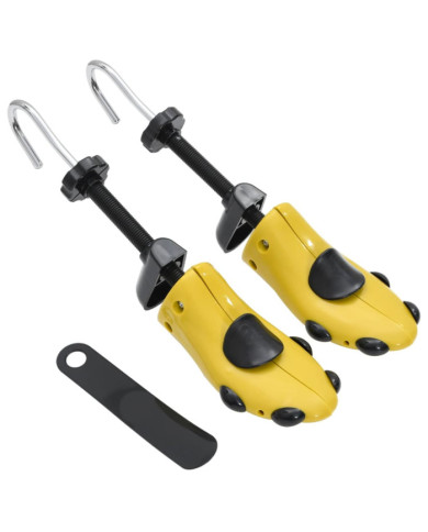 Tendeurs de chaussures et chausse-pied jaune EU 41-46 plastique | Mobilier & Déco