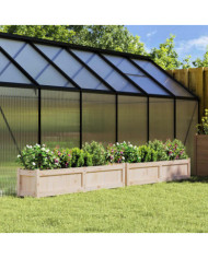 Jardinières 2 pcs bois de pin massif | Mobilier & Déco