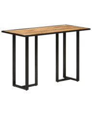 Table à manger 110x55x75,5 cm bois de manguier massif | Mobilier & Déco