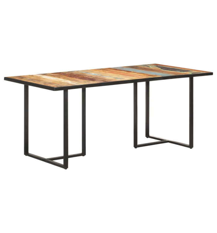 Table de salle à manger 180 cm Bois de récupération massif | Mobilier & Déco