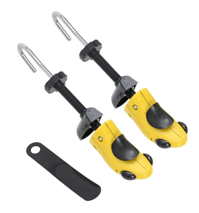 Tendeurs de chaussures et chausse-pied jaune EU 34-37 plastique | Mobilier & Déco