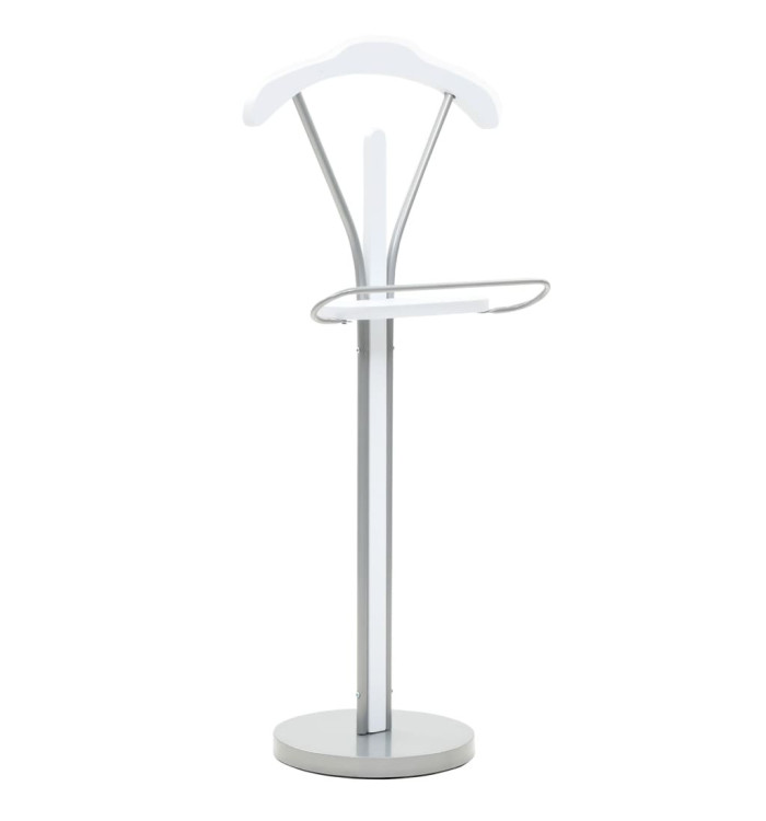 Valet de chambre 45 x 35 x 107 cm Blanc | Mobilier & Déco