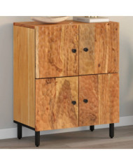 Armoire latérale 60x33x75 cm bois massif d'acacia | Mobilier & Déco