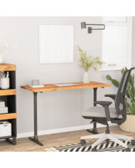 Dessus de bureau 110x50x2,5 cm rectangulaire bois massif acacia | Mobilier & Déco