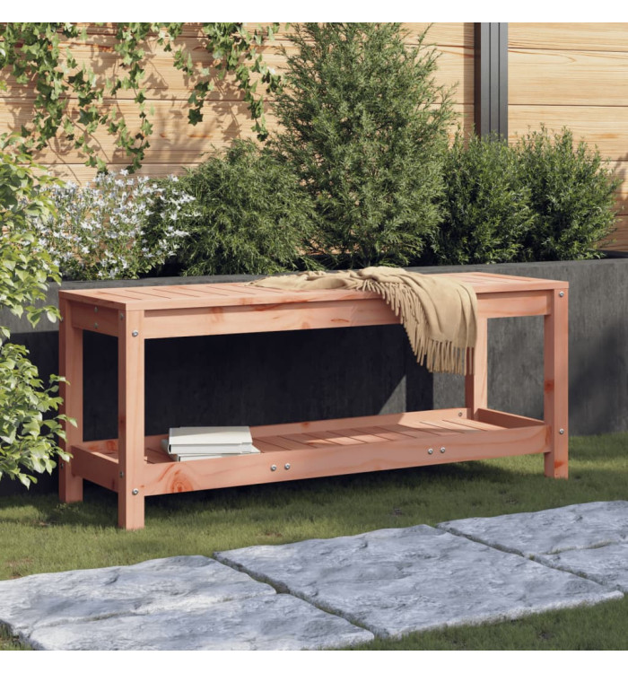 Banc de jardin 108x35x45 cm bois massif Douglas | Mobilier & Déco