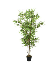Bambou artificiel 828 feuilles 150 cm vert | Mobilier & Déco