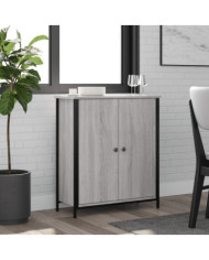 Buffet sonoma gris 70x30x80 cm bois d'ingénierie | Mobilier & Déco