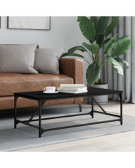 Table basse Noir 100x50x35 cm Bois d'ingénierie | Mobilier & Déco
