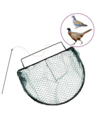 Piège à oiseaux vert 50 cm acier | Mobilier & Déco