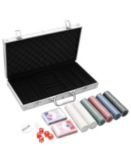 Jeu de jetons de poker 300 pcs 4 g | Mobilier & Déco