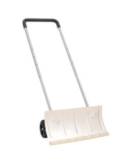 Pelle à neige et poignée extensible argenté 61 cm lame en acier | Mobilier & Déco