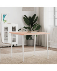 Dessus de table 80x80x2,5 cm carré bois massif de hêtre | Mobilier & Déco