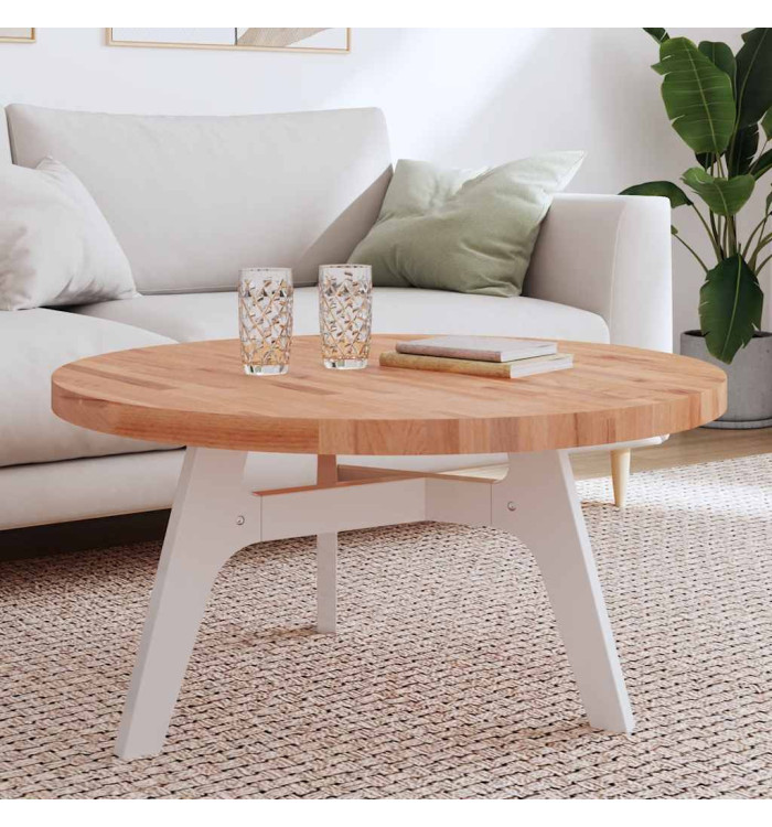 Dessus de table Ø90x4 cm rond bois massif de hêtre | Mobilier & Déco