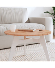 Dessus de table Ø60x1,5 cm rond bois massif de hêtre | Mobilier & Déco