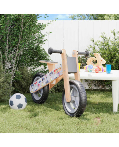 Vélo d'équilibre pour enfants imprimé gris | Mobilier & Déco