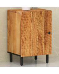 Armoire de salle de bain 38x33x58 cm bois massif d'acacia | Mobilier & Déco