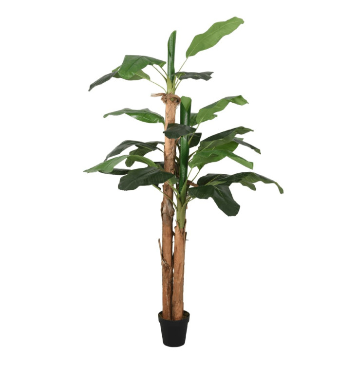 Bananier artificiel 19 feuilles 180 cm vert | Mobilier & Déco