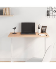 Dessus de table 80x40x1,5 cm rectangulaire bois massif de hêtre | Mobilier & Déco