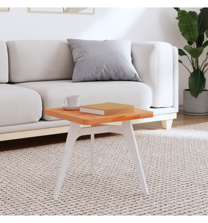 Dessus de table 40x40x2,5 cm carré bois massif de hêtre | Mobilier & Déco
