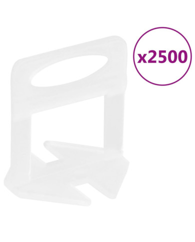 Clips de nivellement de carreaux 2500 pcs 2 mm | Mobilier & Déco