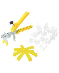 Système de nivellement de carrelage 500 cales 2500 clips 3 mm | Mobilier & Déco