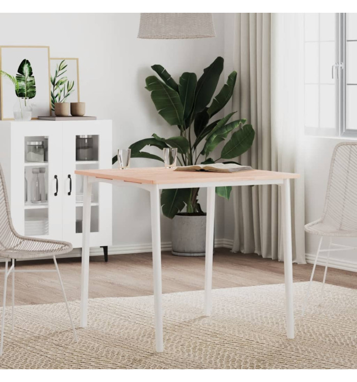 Dessus de table 70x70x1,5 cm carré bois massif de hêtre | Mobilier & Déco