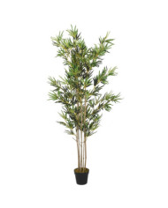 Bambou artificiel 1380 feuilles 200 cm vert | Mobilier & Déco
