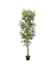 Bambou artificiel 828 feuilles 150 cm vert | Mobilier & Déco