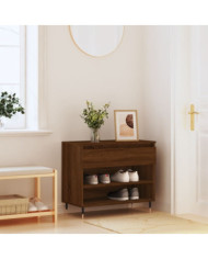 Armoire à chaussures Chêne marron 70x36x60 cm Bois d'ingénierie | Mobilier & Déco