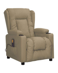 Fauteuil de massage Cappuccino Similicuir | Mobilier & Déco
