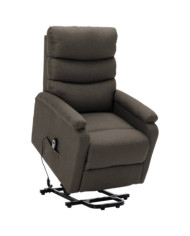 Fauteuil Taupe Tissu | Mobilier & Déco