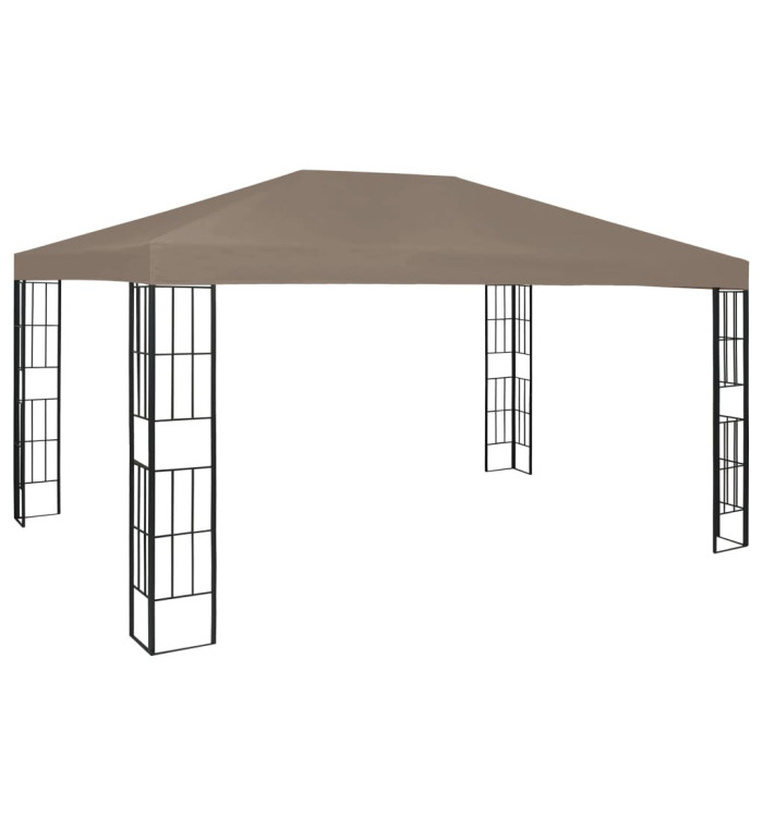 Belvédère 4x3 m Taupe | Mobilier & Déco